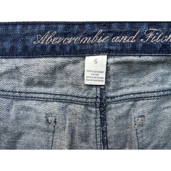 Abercrombie and fitch jean mini skirt 6 - Picture 4 of 5